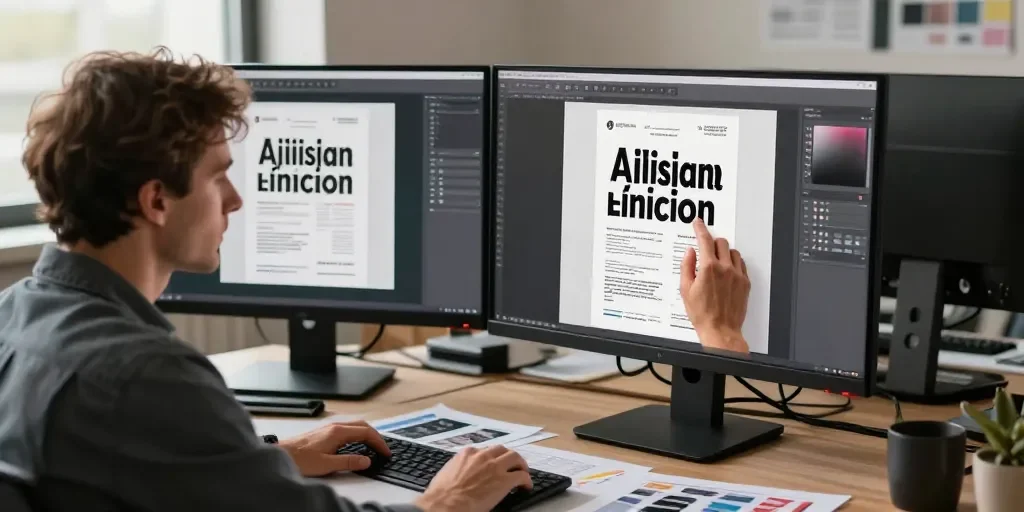 Transformez le résultat brut en vrai flyer : les retouches qui font la différence